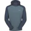 Rab Mens Force Hoody - Tempest Blue-Orion Blue