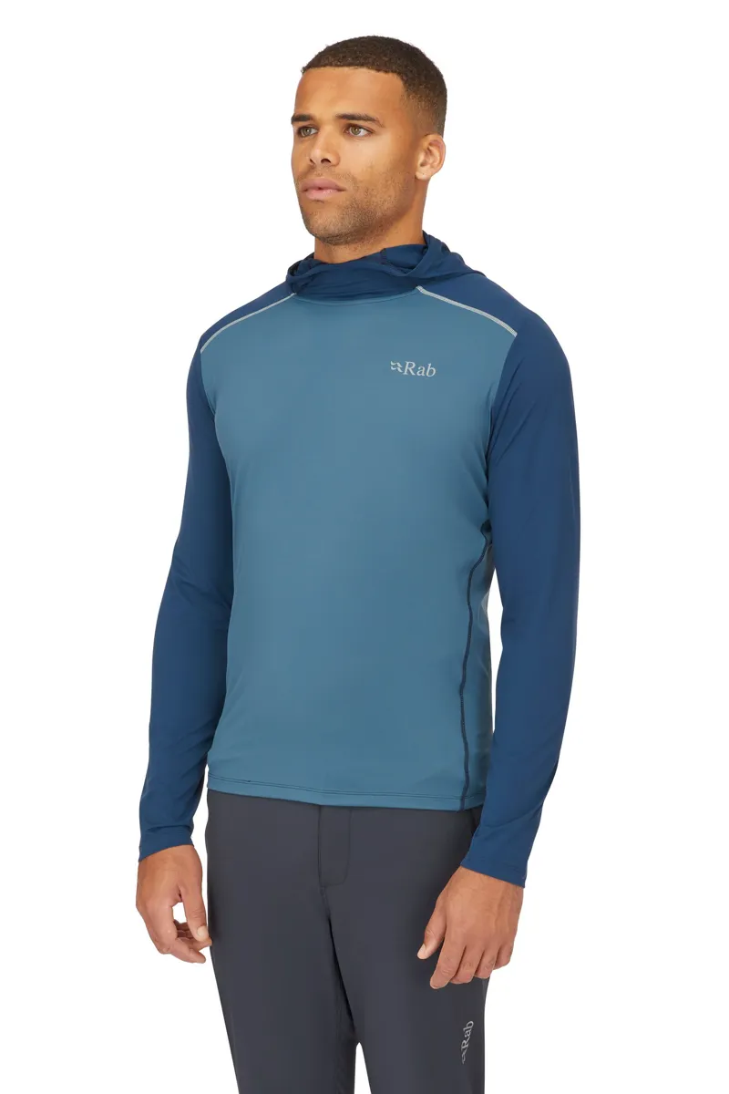 Rab Mens Force Hoody - Tempest Blue-Orion Blue-3