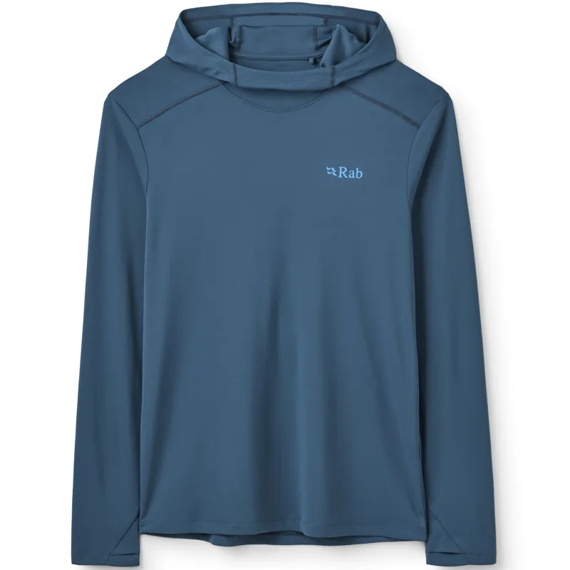 Rab Mens Force Hoody - Tempest Blue