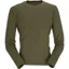 Rab Mens Force Long Sleeved Tee - Olive-Olive