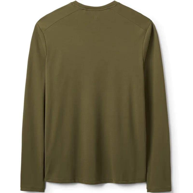 Rab Mens Force Long Sleeved Tee - Olive-1