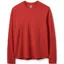 Rab Mens Force Long Sleeved Tee - Tuscan Red