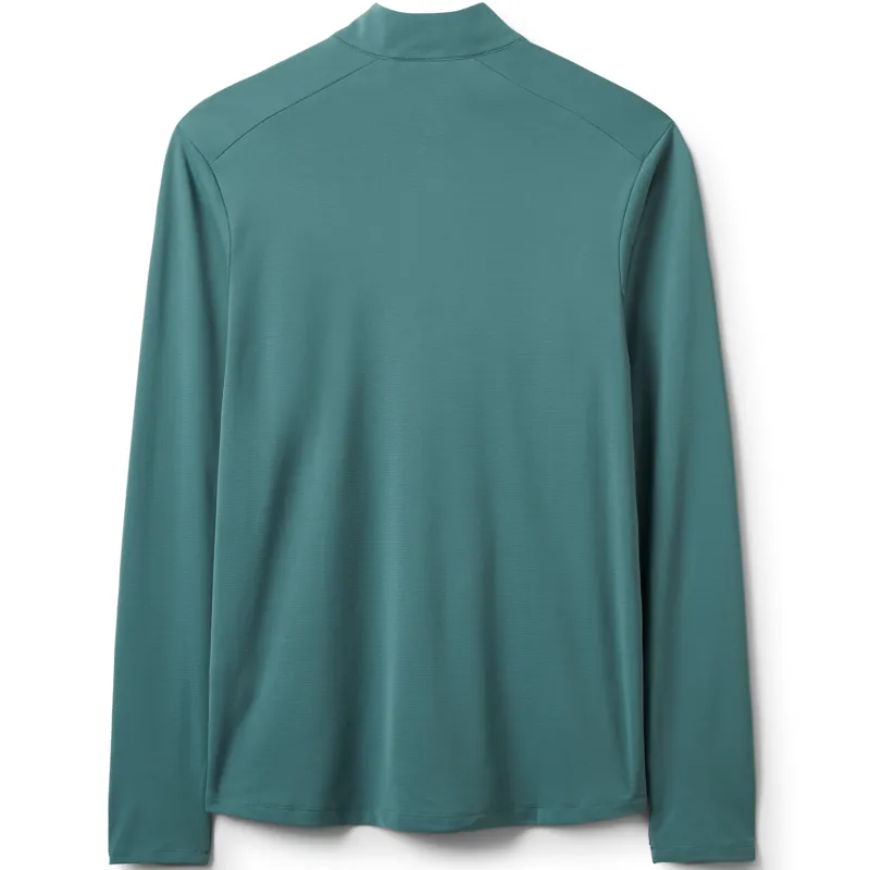 Rab Mens Force Long Sleeved Zip-Tee - Sage-1