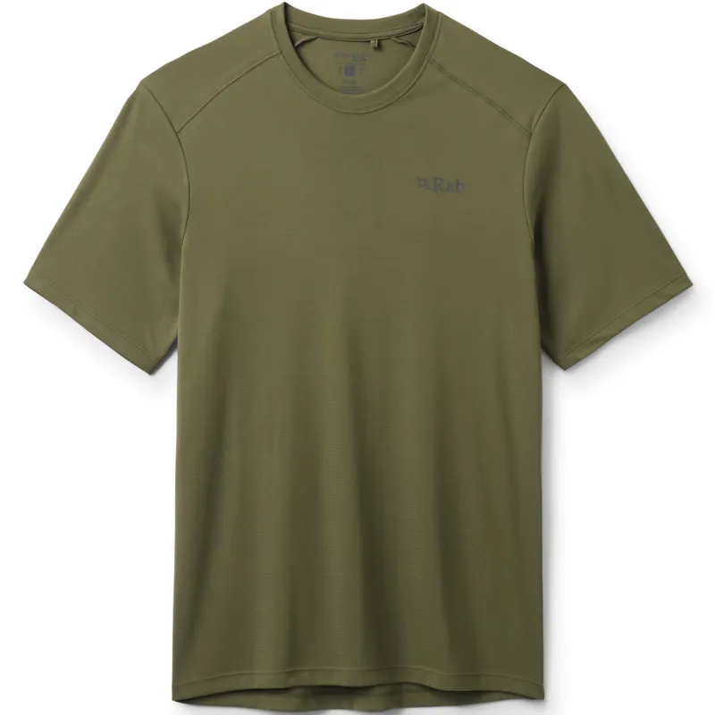 Rab Mens Force Stamp Tee - Olive-1