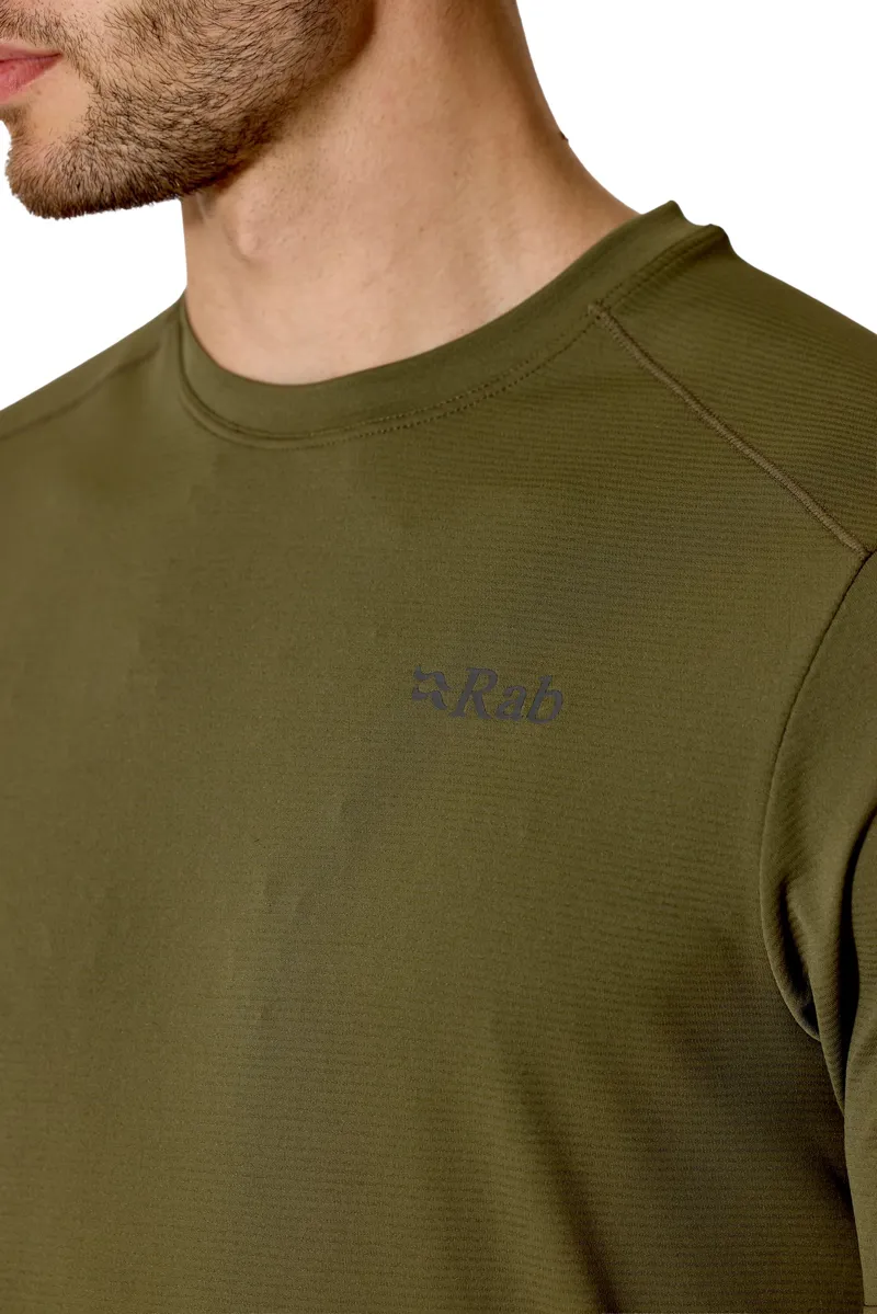 Rab Mens Force Stamp Tee - Olive-7