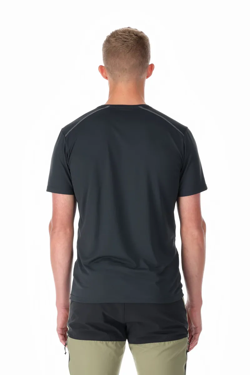 Rab Mens Force Short Sleeved Tee - Beluga-3