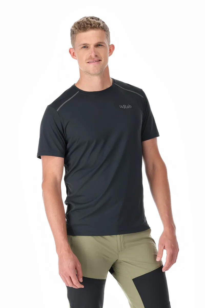 Rab Mens Force Short Sleeved Tee - Beluga-2