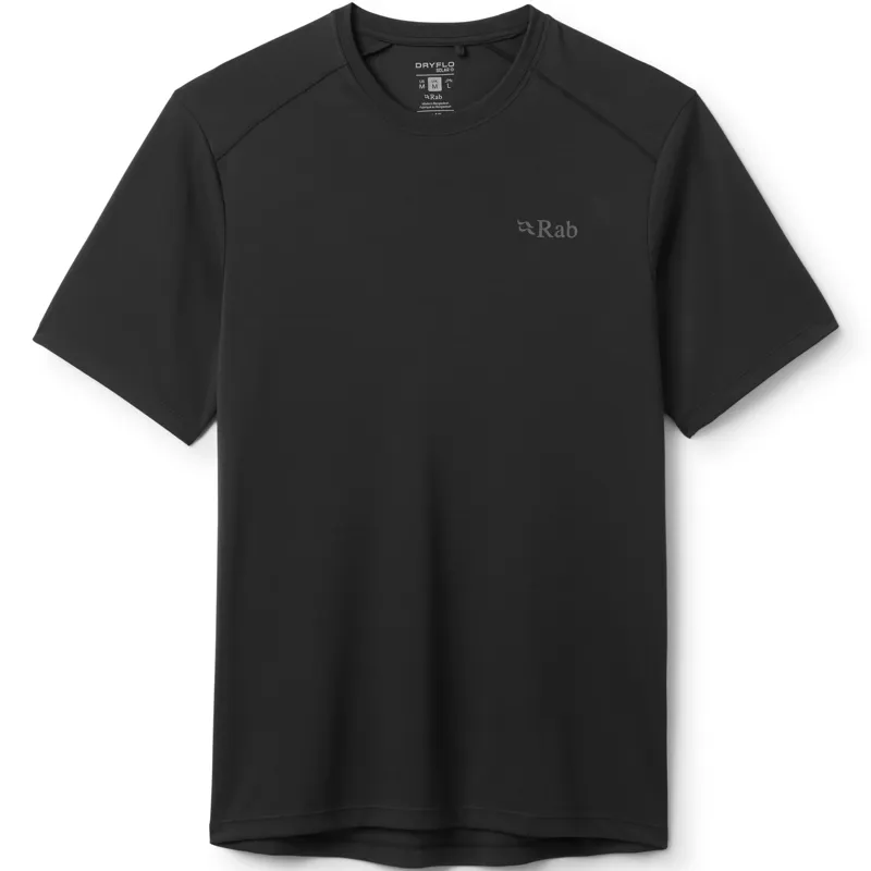 Rab Mens Force Tee - Black
