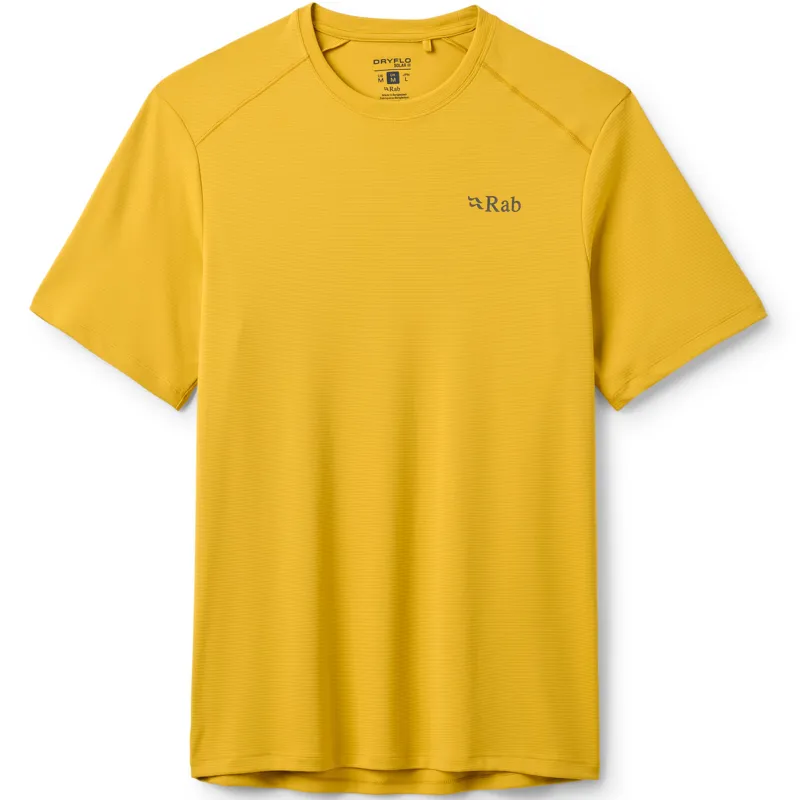 Rab Mens Force Tee - Dark Pollen