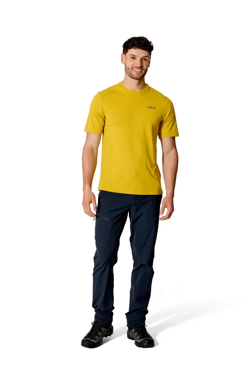 Rab Mens Force Tee - Dark Pollen-2