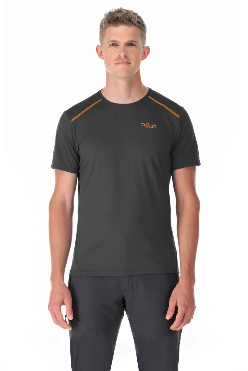 Rab Mens Force Short Sleeved Tee - Graphene-2