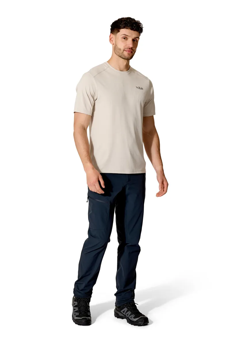 Rab Mens Force Tee - Pebble-3