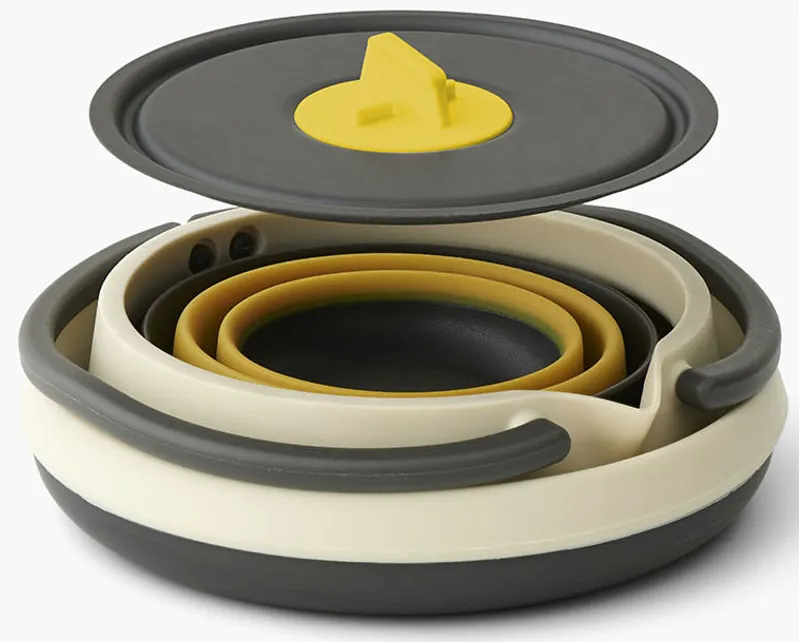 Sea To Summit Frontier UL Collapsible Kettle Cook Set - 2P - 3 Piece-2