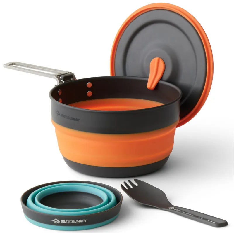 Sea To Summit Frontier UL Collapsible One Pot Cook Set - 1P - 3 Piece-2