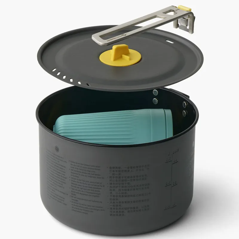Sea To Summit Frontier UL One Pot Cook Set - 1P - 3 Piece - 2L Pot-1
