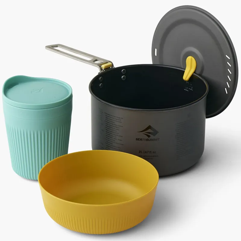 Sea To Summit Frontier UL One Pot Cook Set - 1P - 3 Piece - 2L Pot