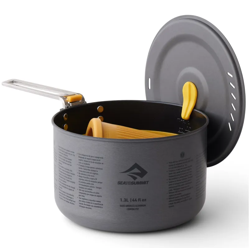 Sea To Summit Frontier UL One Pot Cook Set - 1P - 3 Piece - 1.3L Pot-3
