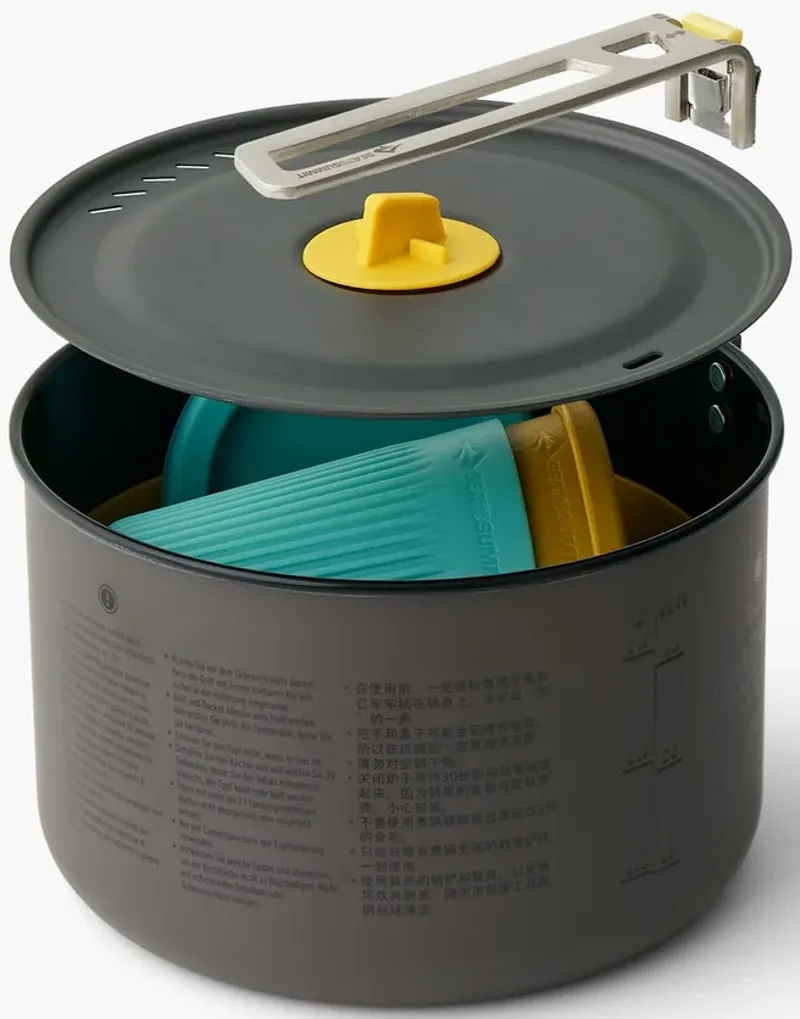 Sea To Summit Frontier UL One Pot Cook Set - 2P - 5 Piece-1
