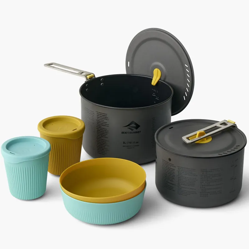 Sea To Summit Frontier UL Two Pot Cook Set - 2P - 6 Piece