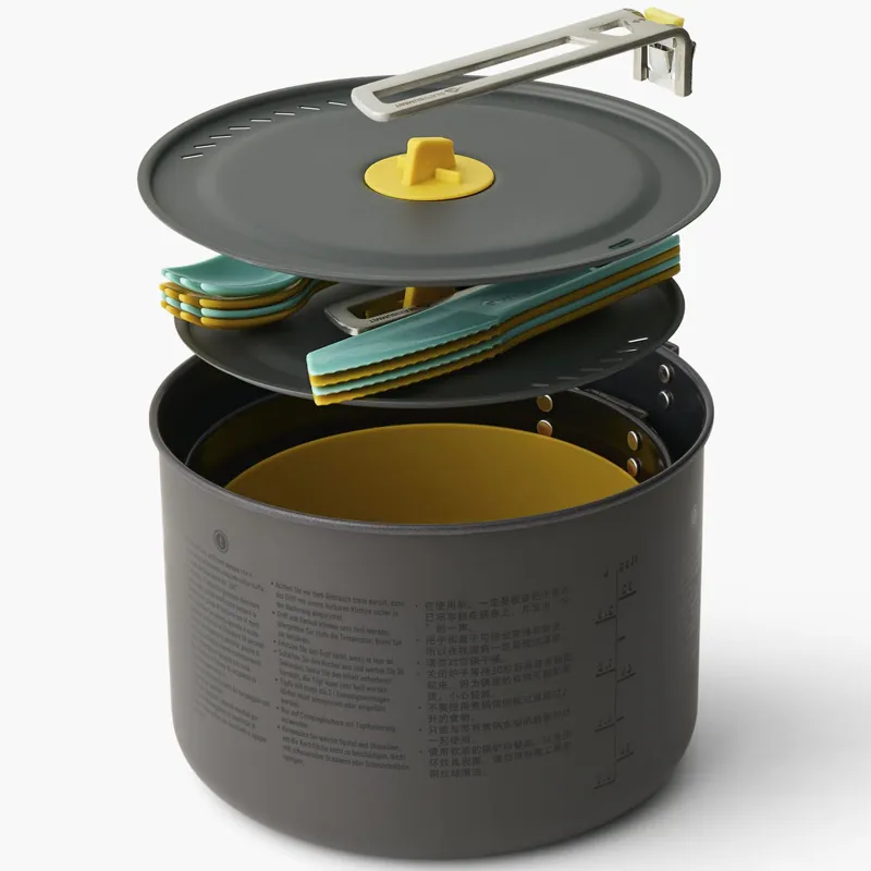 Sea To Summit Frontier UL Two Pot Cook Set - 4P - 14 Piece-2