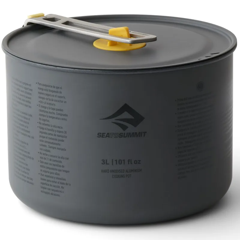 Sea To Summit Frontier UL Two Pot Set - 2 Piece - 1.3L and 3L-3