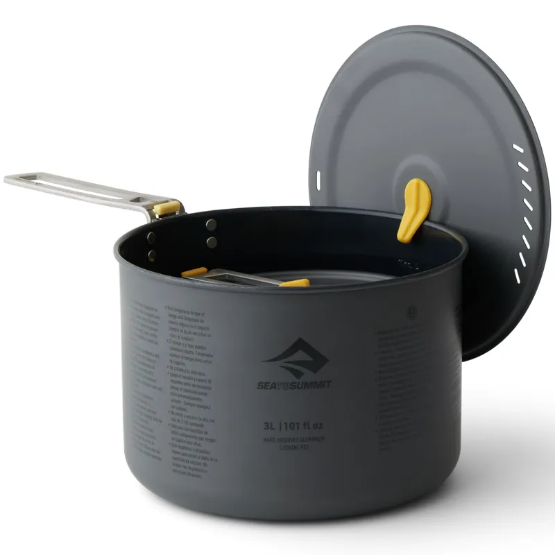 Sea To Summit Frontier UL Two Pot Set - 2 Piece - 1.3L and 3L-4
