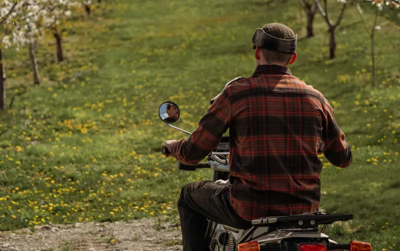 Kuhl Mens Fugitive Flannel Shirt - Bloodstone Red-6