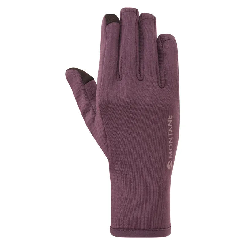 Montane Womens Protium Glove - Mulberry-1