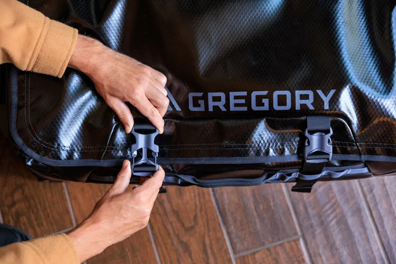 Gregory Alpaca Wheeled Duffel 100L - Obsidian Black-8