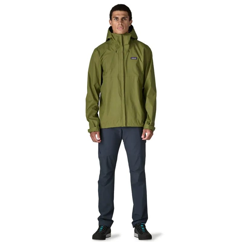 Patagonia Mens Torrentshell 3L Rain Jacket - Caper Green-1