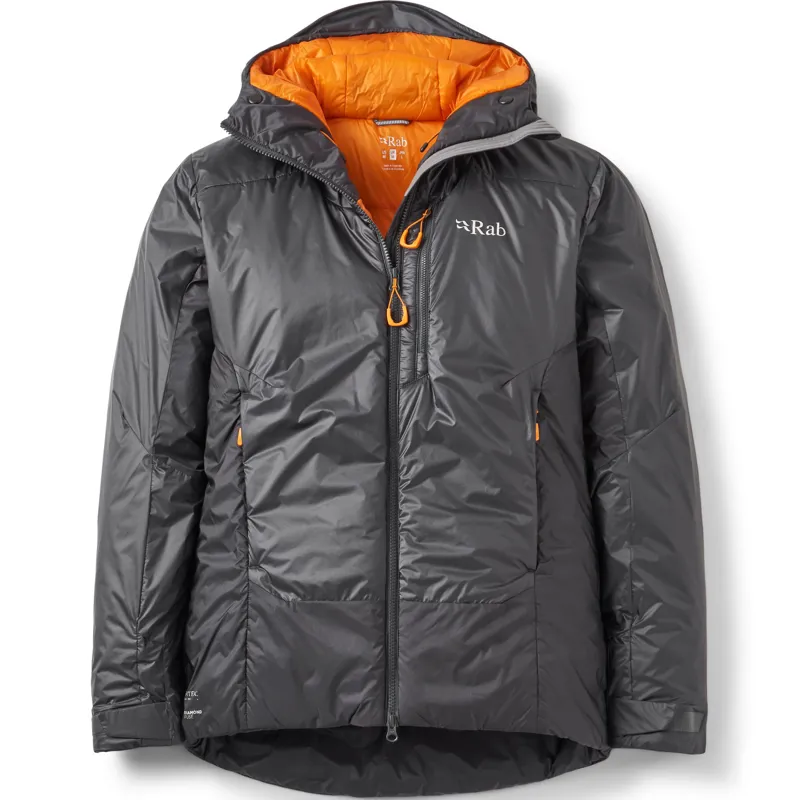 Rab Mens Generator Alpine Jacket - Anthracite-Marmalade