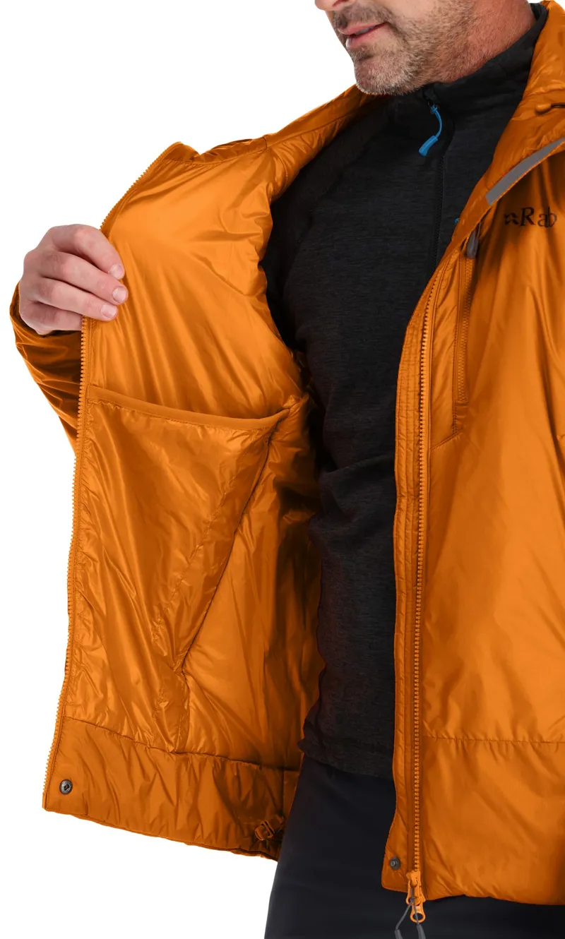 Rab Mens Generator Alpine Jacket - Marmalade-8