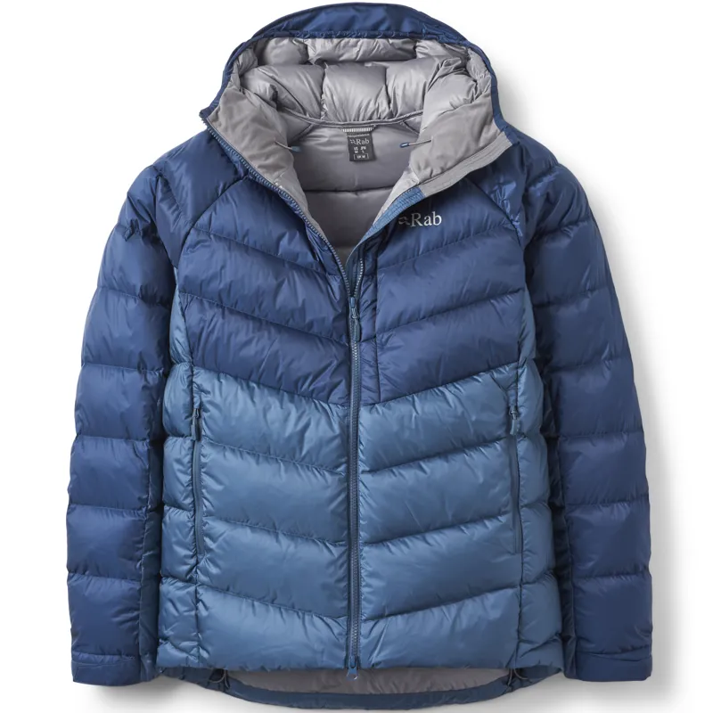 Rab Mens Glaceon Pro Jacket - Tempest Blue-Orion Blue