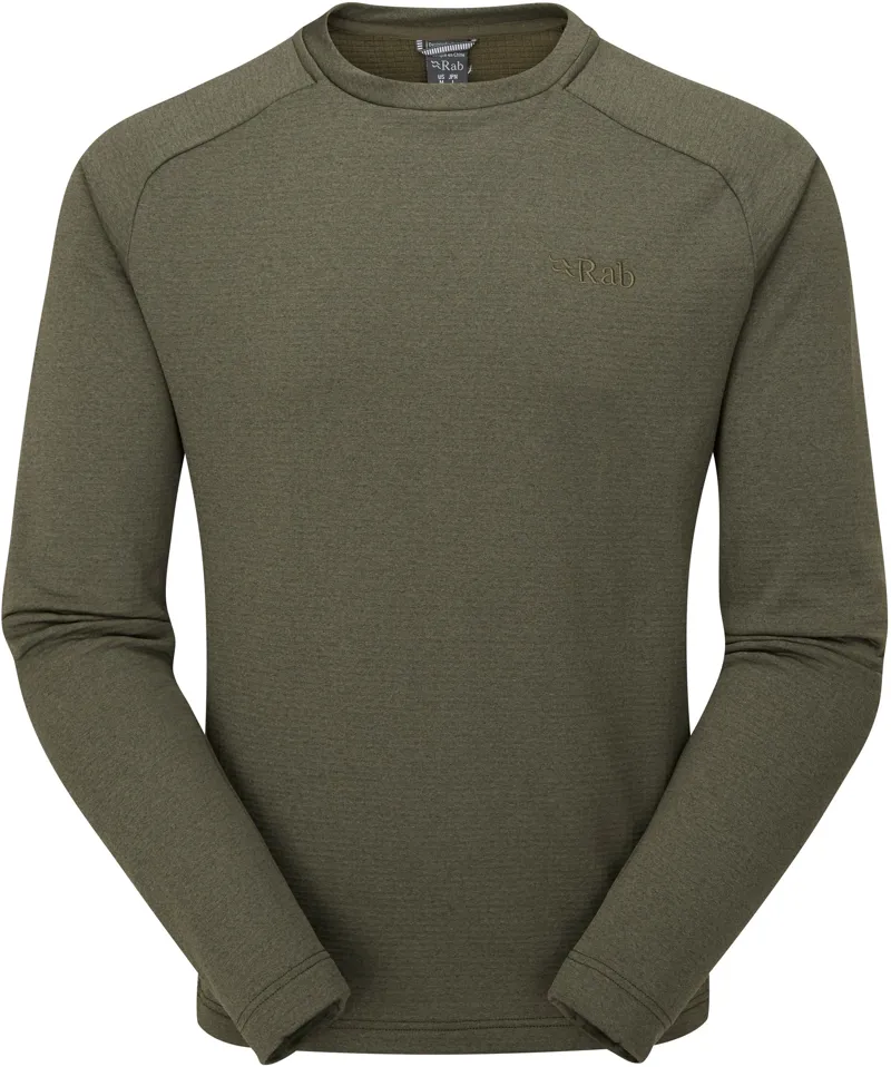 Rab Mens Graviton Crew - Army