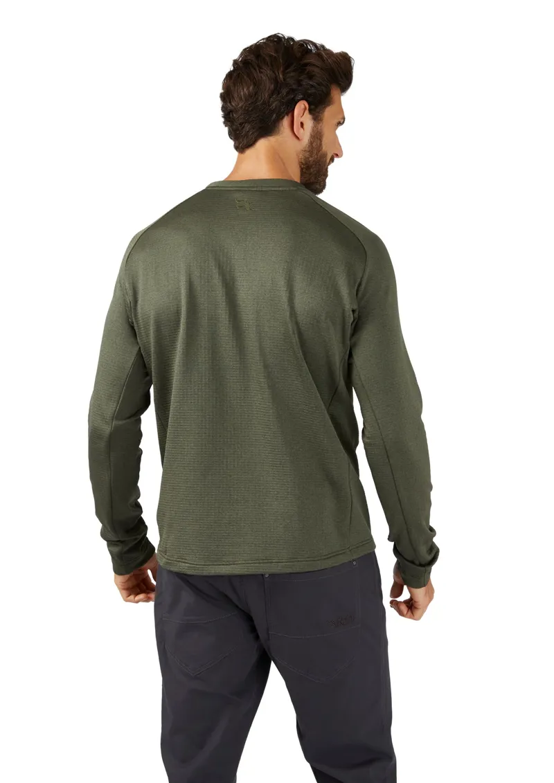 Rab Mens Graviton Crew - Army-2