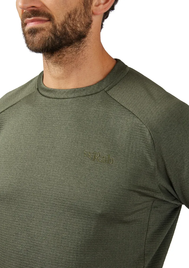 Rab Mens Graviton Crew - Army-3