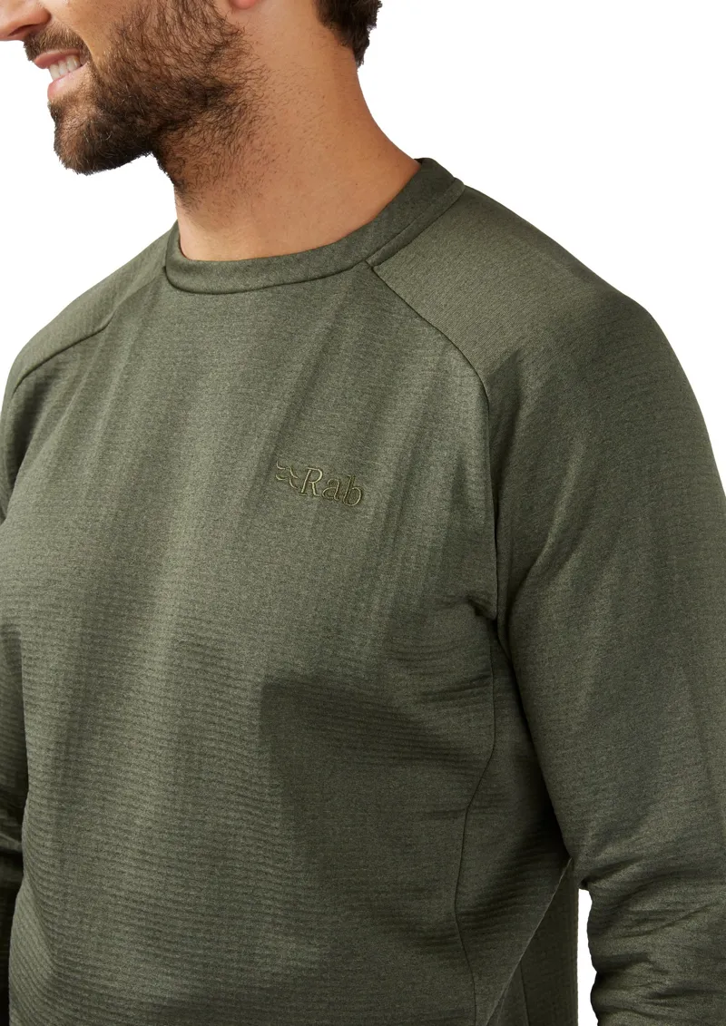 Rab Mens Graviton Crew - Army-4