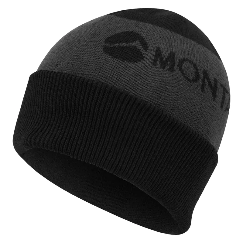 Montane Logo Cuffed Beanie - Black