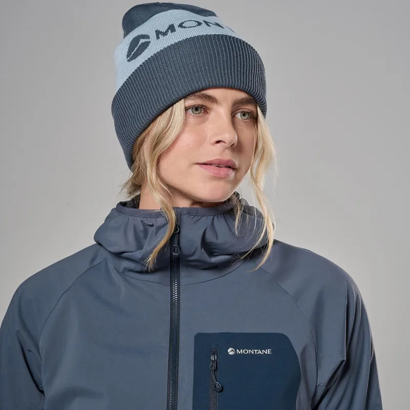 Montane Logo Cuffed Beanie - Dark Sky-1