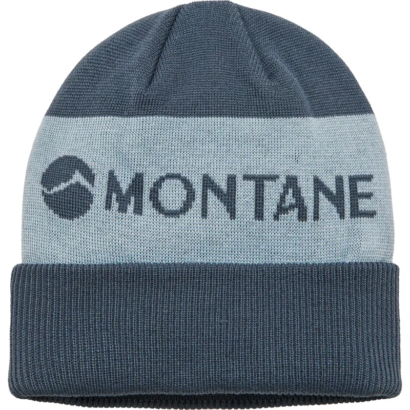 Montane Logo Cuffed Beanie - Dark Sky