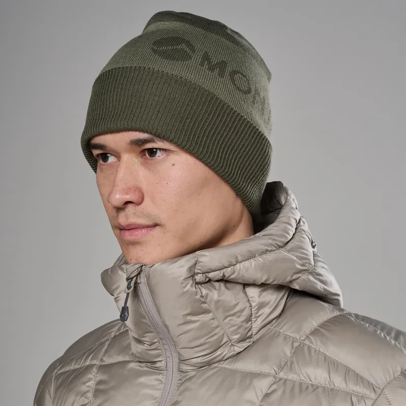 Montane Logo Cuffed Beanie - Moss-2