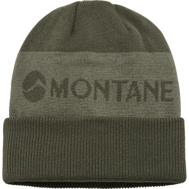 Montane Logo Cuffed Beanie - Moss