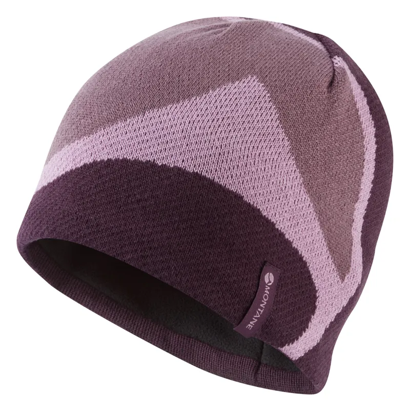 Montane Logo Beanie - Mulberry