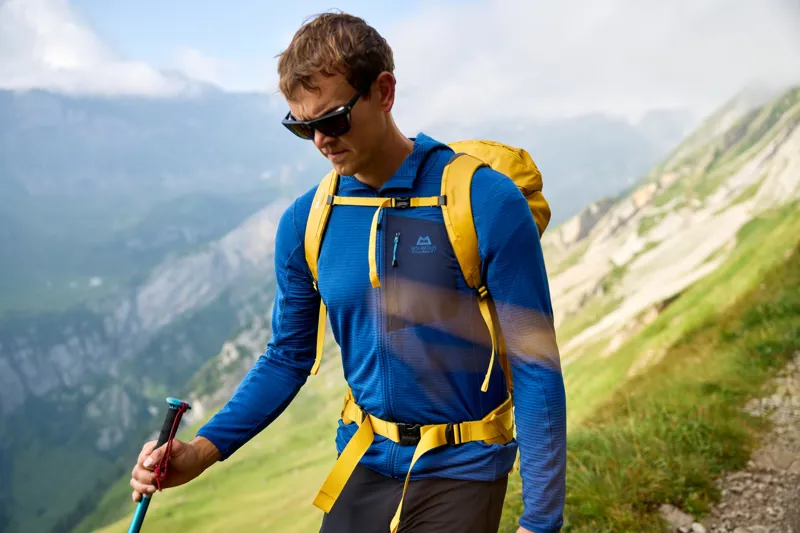 Mountain Equipment Mens Lumiko Hooded Jacket - Admiral-Cosmos-10