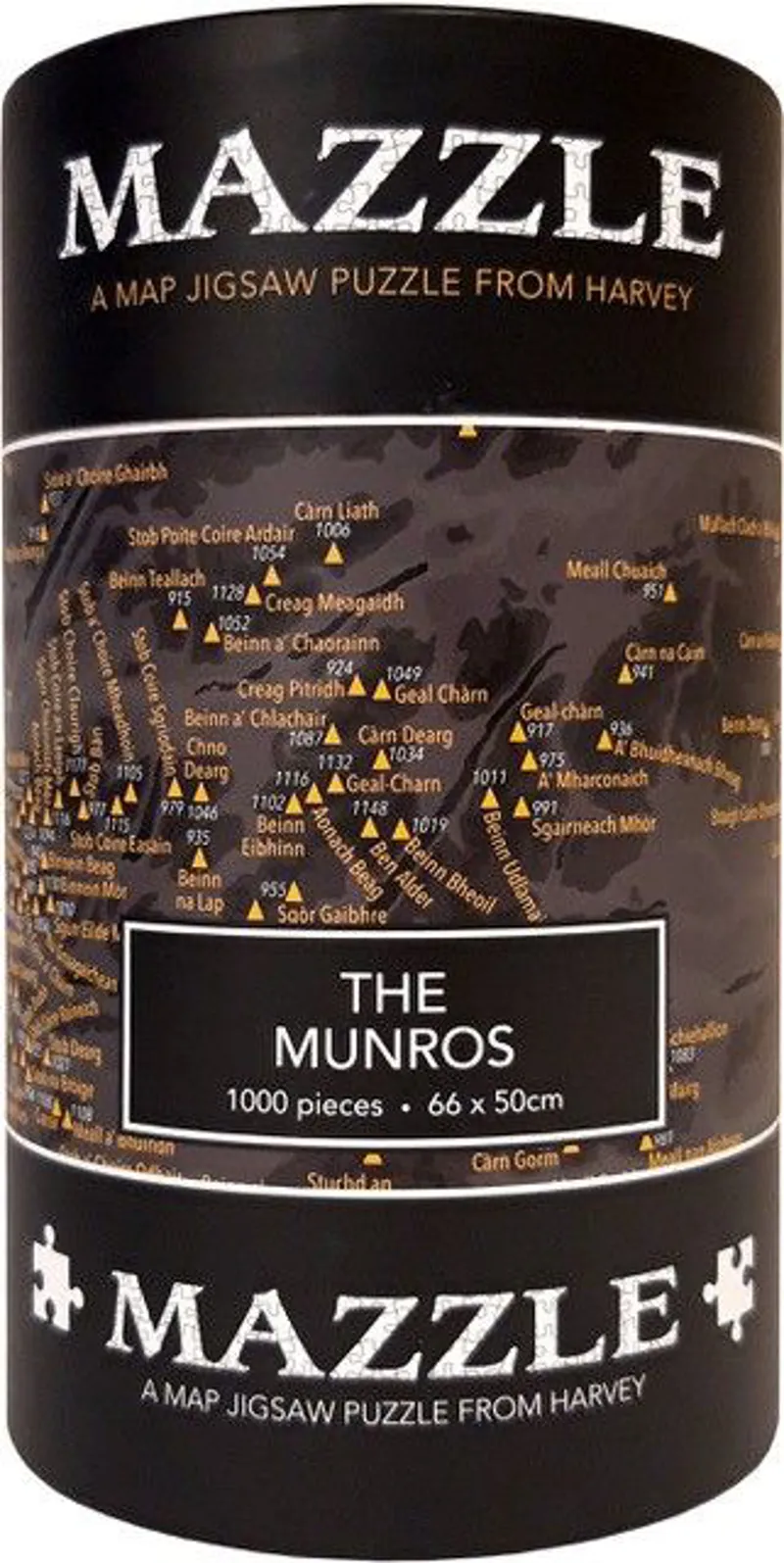 Harveys The Munros Mazzle Jigsaw Puzzle
