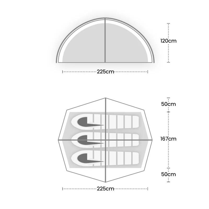 Wild Country Helm Compact 3 Tent-1