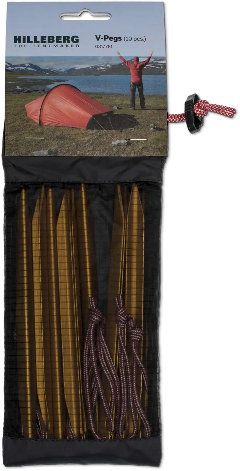 Hilleberg V-Pegs - 10 Pack-1