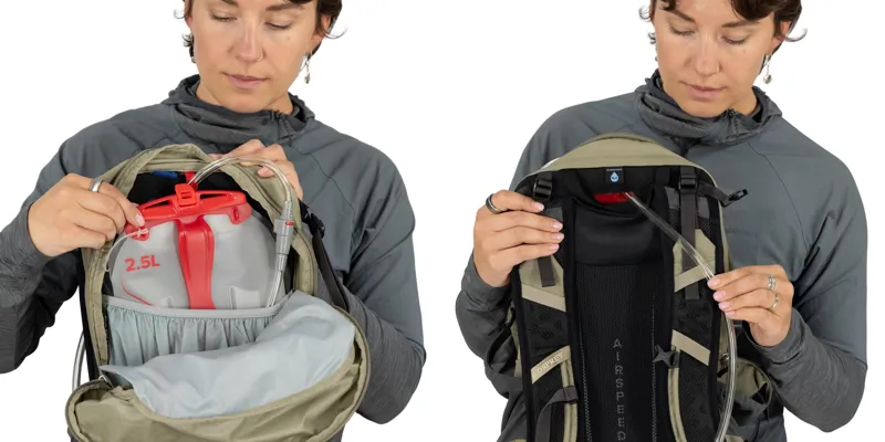 Osprey Hikelite 18 Rucksack - Graphite Purple-6