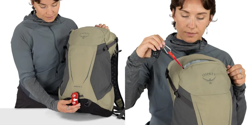 Osprey Hikelite 18 Rucksack - Cascade Blue-8