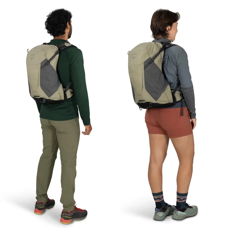 Osprey Hikelite 18 Rucksack - Raven Black-11